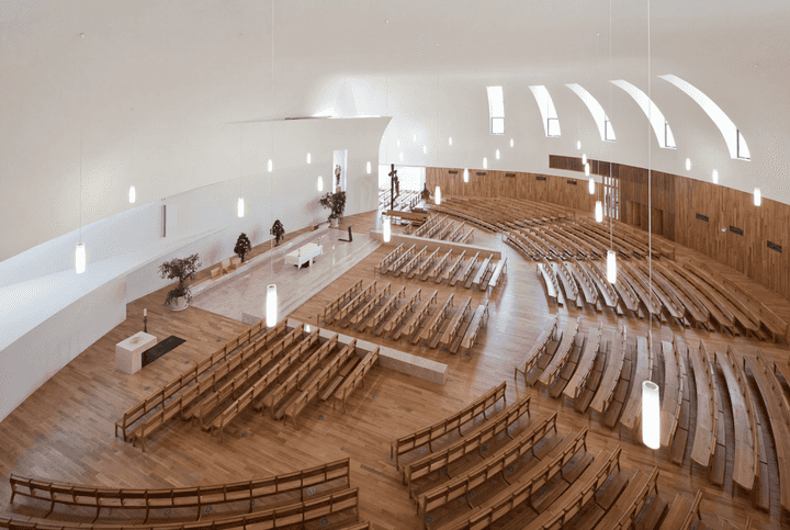 St. Boa Nova Church top-down view