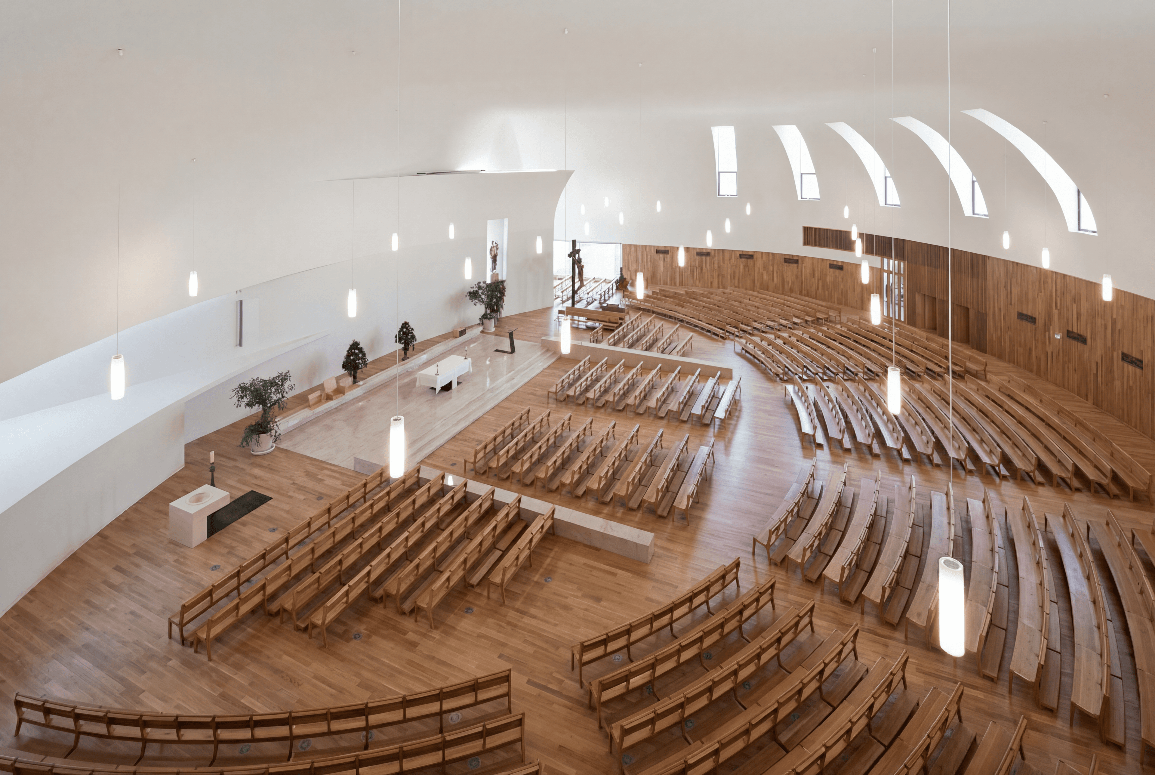 St. Boa Nova Church top-down view